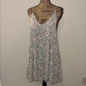 Floral Spaghetti Strap Dress